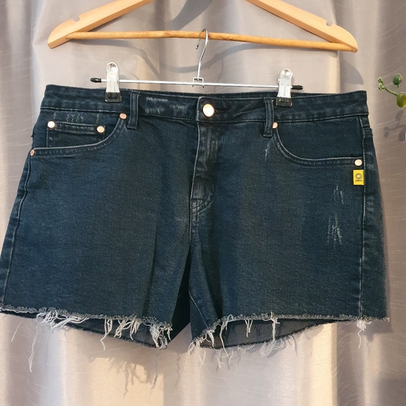 Bettina Liano Blackdark Blue Denim Cut 